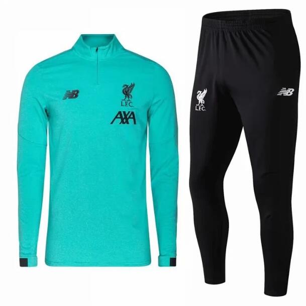 Liverpool Green Training Kits ( Zipper Sweat Top Shirt+Trouser) 2020/21